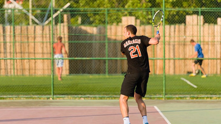Tenis courts in campsite Galeb  Omiš
